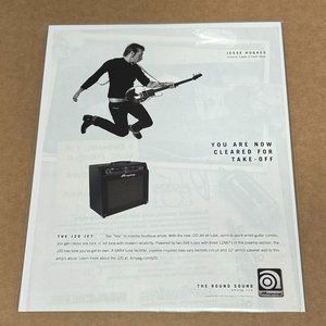 AMPEG AMPS - Jesse Hughes - Eagles of Death Metal - 2007 Print Advertisement
